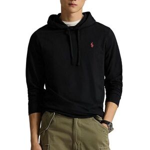 NWOT Polo by Ralph Lauren Black Hoodie with Red Logo